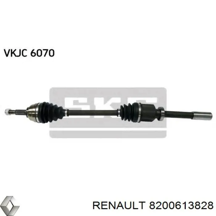 Купити 8200613828 Renault (RVI) Піввісь права