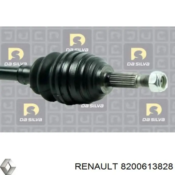 8200613828 Renault (RVI) піввісь (привід передня, права)