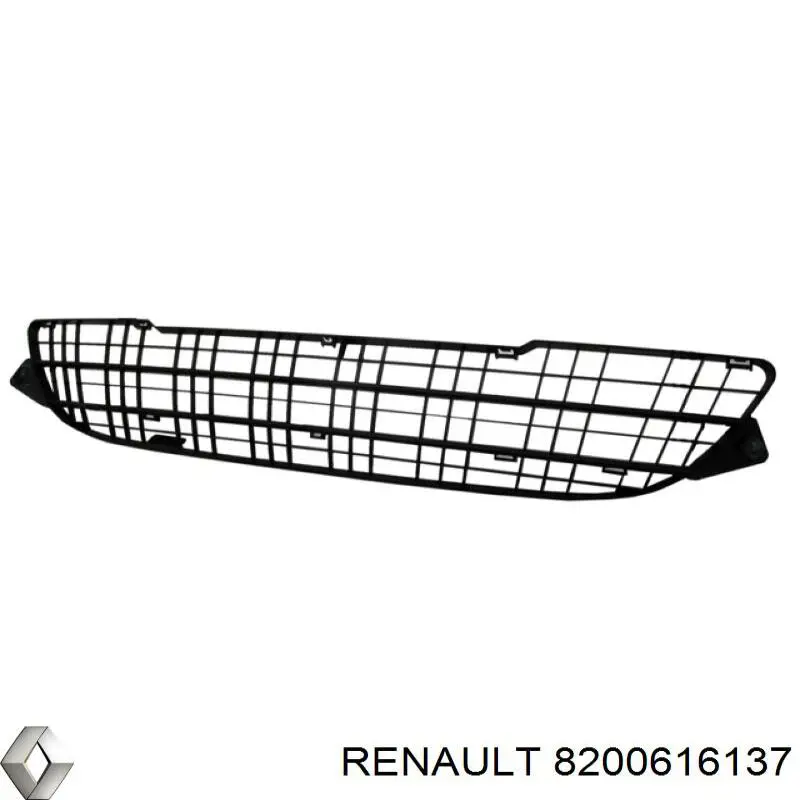 Решітка переднього бампера, внутрішня частина Renault (RVI) 8200616137 ціна, від 30.75 USD
