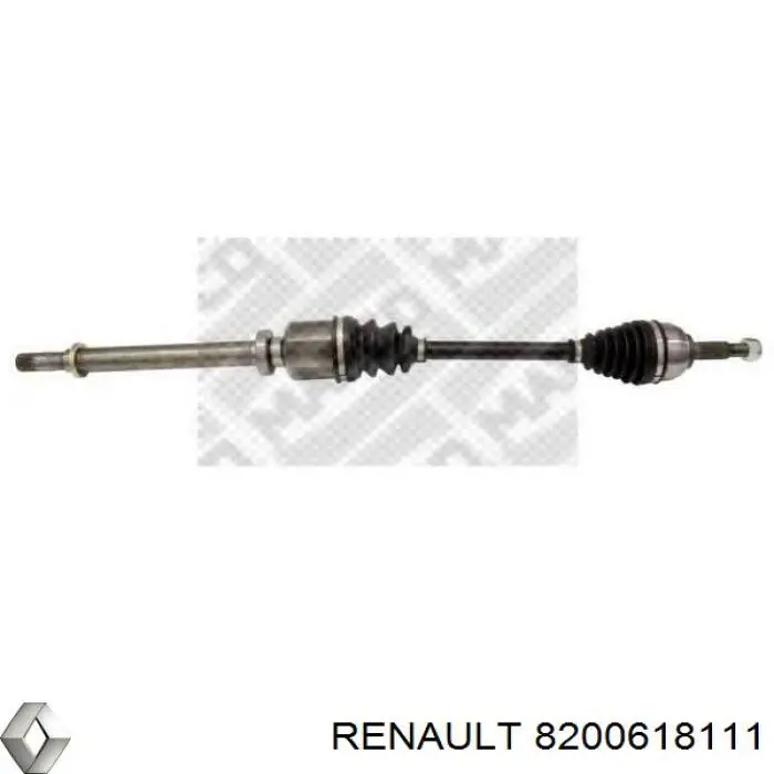 8200618111 Renault (RVI) Привід передній правий
