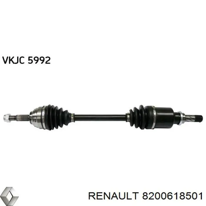 8200618501 Renault (RVI) піввісь (привід передня, ліва)