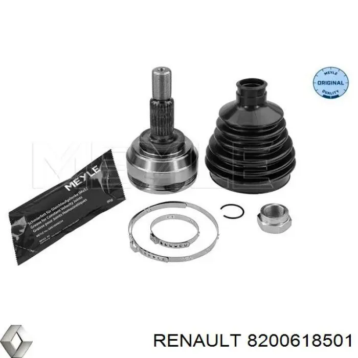 Привід передній лівий Renault (RVI) 8200618501 ціна, від 69.72 USD