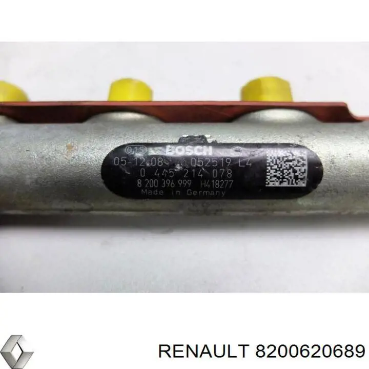 Рампа форсунок системи упорскування палива Renault (RVI) 8200620689 ціна, від 8.87 USD