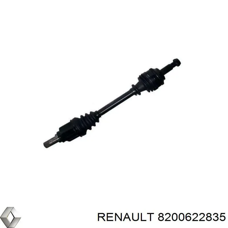 Піввісь (привід) передня, права 8200622835 Renault (RVI)