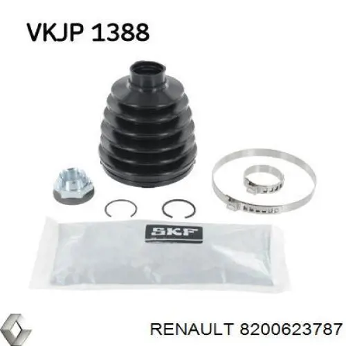 Привід передній лівий Renault (RVI) 8200623787 ціна, від 35.34 USD
