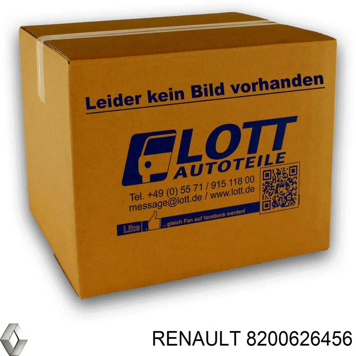 8200626456 Renault (RVI) Датчик температури відпрацьованих газів (ВГ), перед турбіною