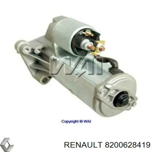 Купити 8200628419 Renault (RVI) Стартер