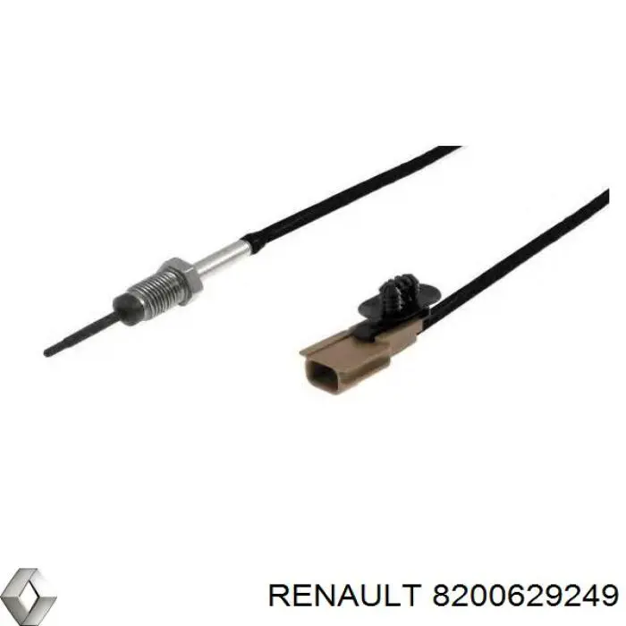 Датчик температури відпрацьованих газів (ВГ), перед турбіною Renault (RVI) 8200629249 ціна, від 60.65 USD