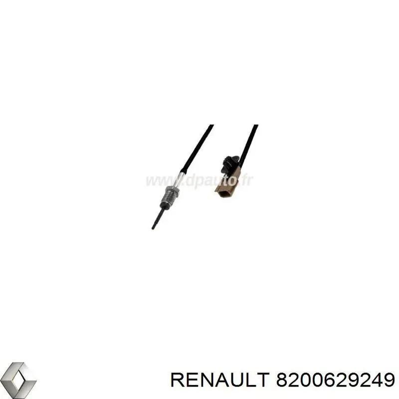 8200629249 Renault (RVI) Датчик температури відпрацьованих газів (ВГ), перед турбіною