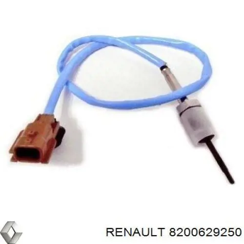 8200629250 Renault (RVI) Датчик температури відпрацьованих газів (ВГ), перед турбіною