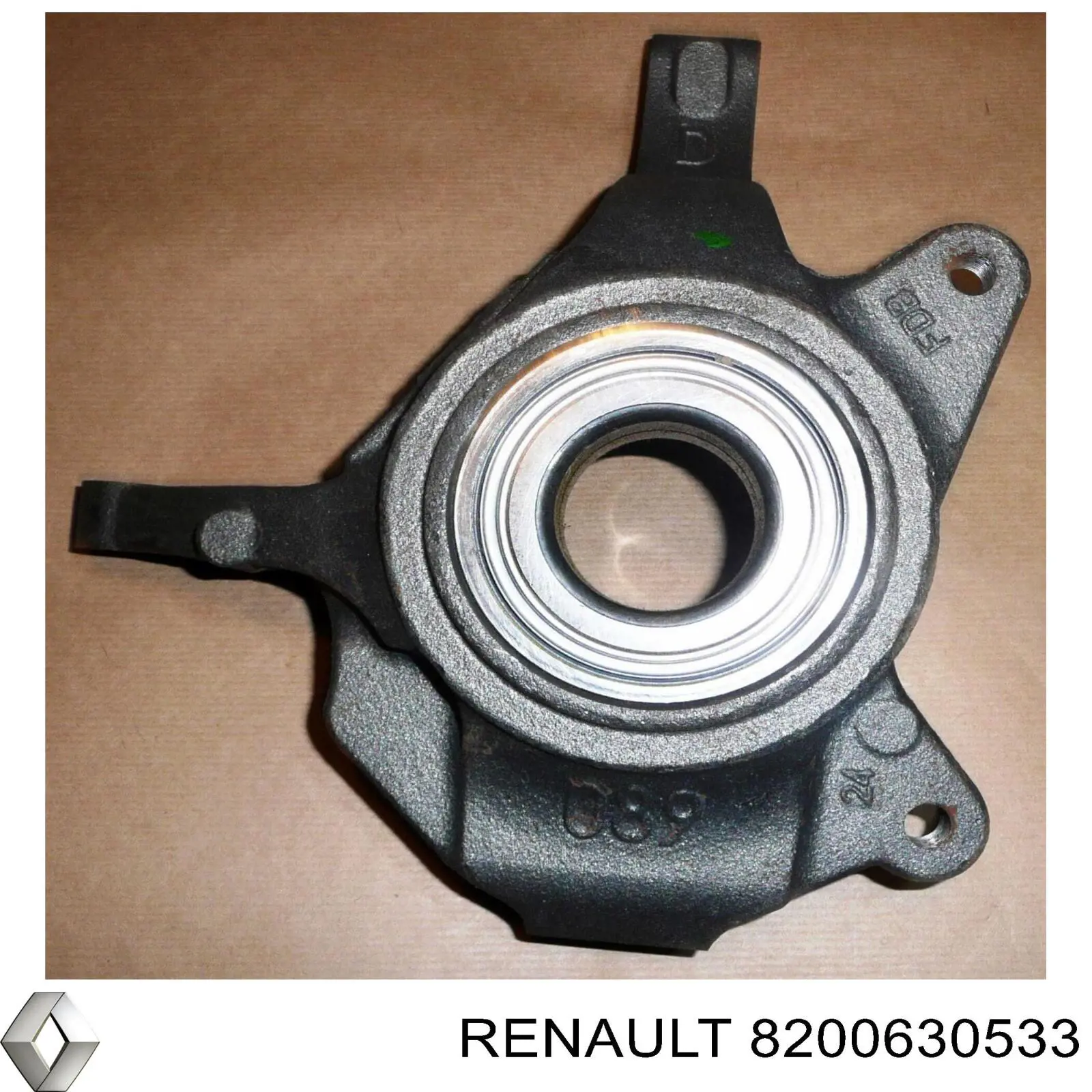 Вісь передня і поворотні кулаки Renault (RVI) 8200630533 ціна, від 23.25 USD