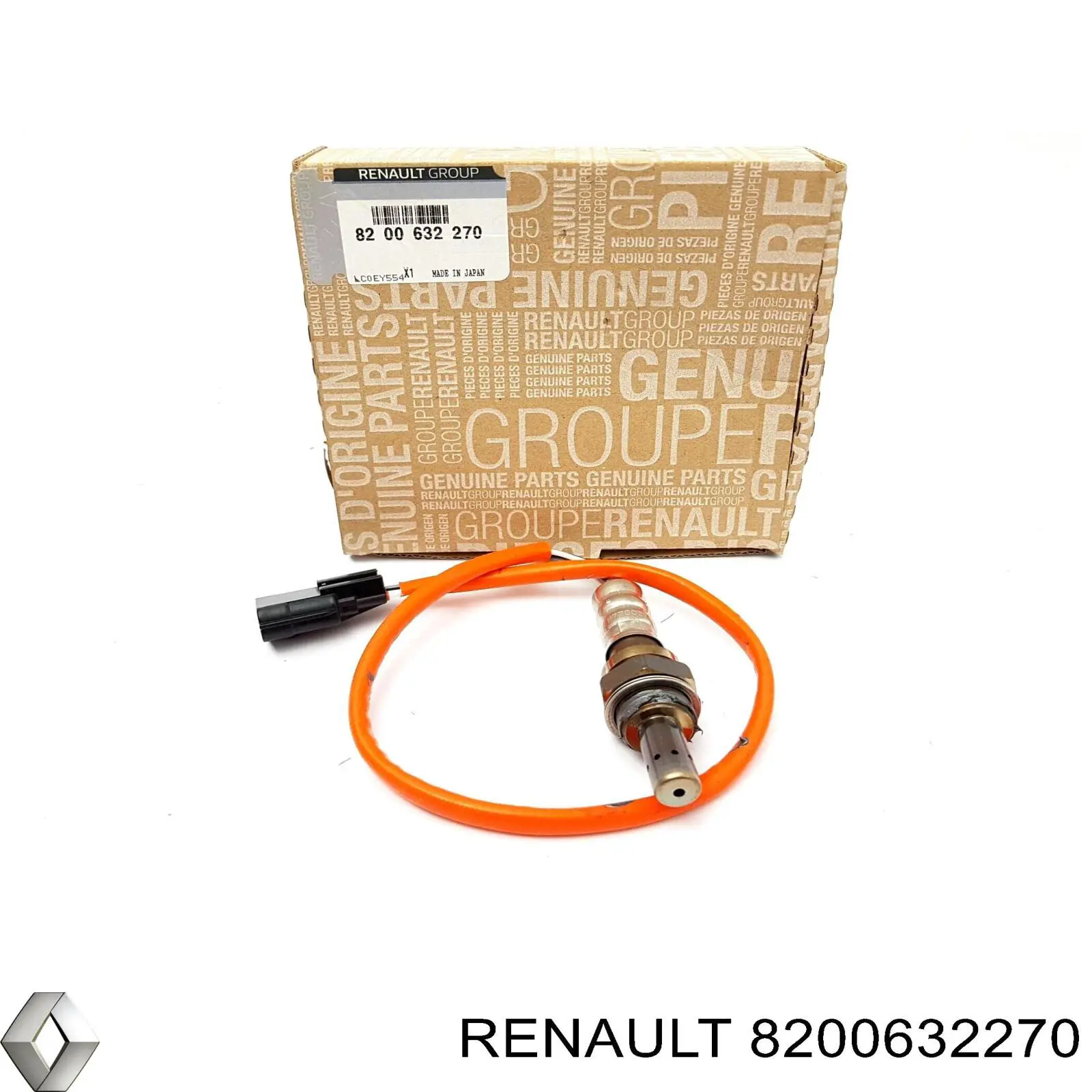 Лямбда датчик кисню Renault (RVI) 8200632270 ціна, від 63.14 USD