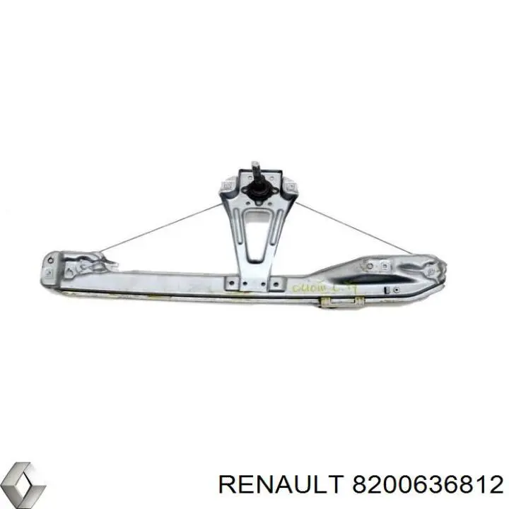 Механізм стеклопод'емника двері задньої, лівої Renault (RVI) 8200636812 ціна, від 16.85 USD