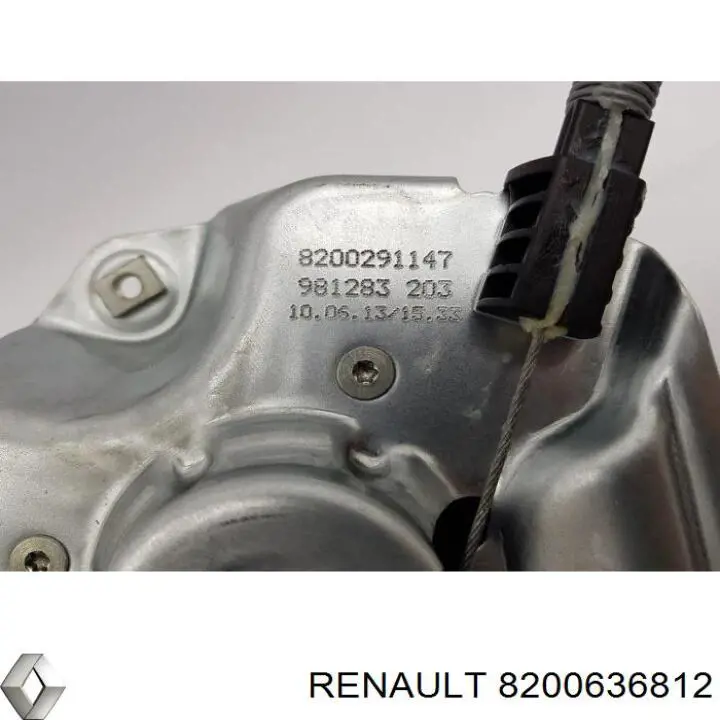 Купити 8200636812 Renault (RVI) Механізм склопідіймача двері задньої, лівої