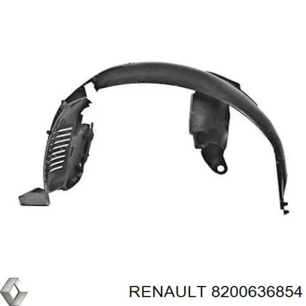 Купити 8200636854 Renault (RVI) Підкрилок передній лівий