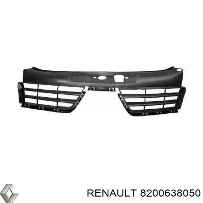 Купити 8200638050 Renault (RVI) Захисна решітка радіатора