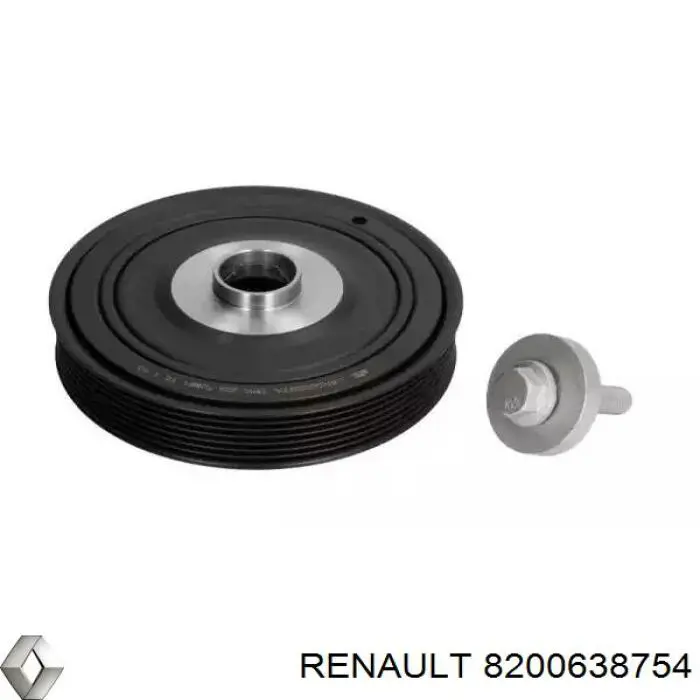 Шків колінвала (демпфер ) Renault (RVI) 8200638754 ціна, від 85.28 USD