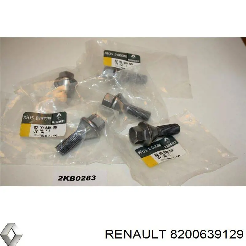 Колісний болт 8200639129 Renault (RVI)