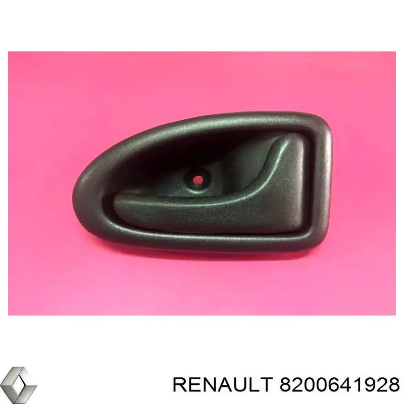 Ручка передньої двері внутрішня права 8200641928 Renault (RVI)