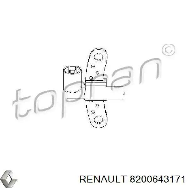 Датчик обертів колінвалу Renault (RVI) 8200643171 ціна, від 12.67 USD