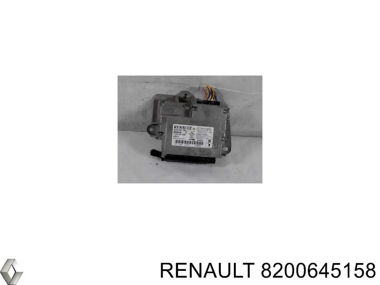 8200645158 Renault (RVI) Модуль-процесор управління подушки безпеки