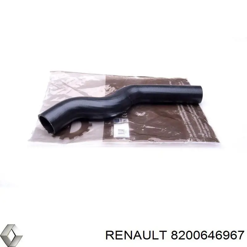 8200646967 Renault (RVI) шланг/патрубок інтеркулера, лівий