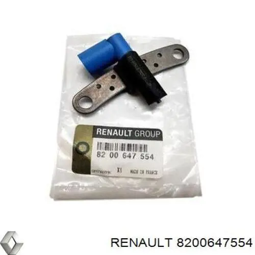 Датчик колінвала 8200647554 Renault (RVI)