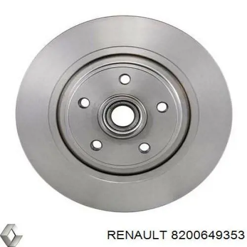 Задні дискові гальма Renault (RVI) 8200649353 ціна, від 91.58 USD