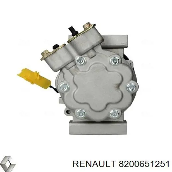 Компресор системи кондиціювання Renault (RVI) 8200651251 ціна, від 101.35 USD