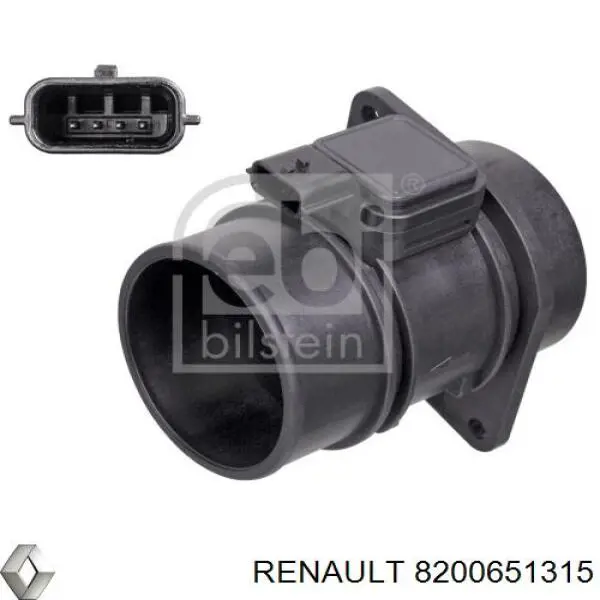 Купити 8200651315 Renault (RVI) Повітромір