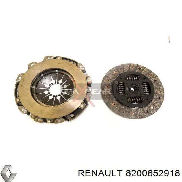 Комплект зчеплення (3 частини) 8200652918 Renault (RVI)