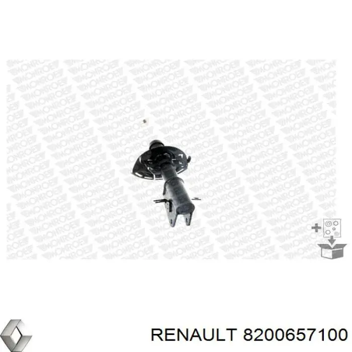 Стойка амортизатора передняя Renault (RVI) 8200657100 ціна, від 47.09 USD