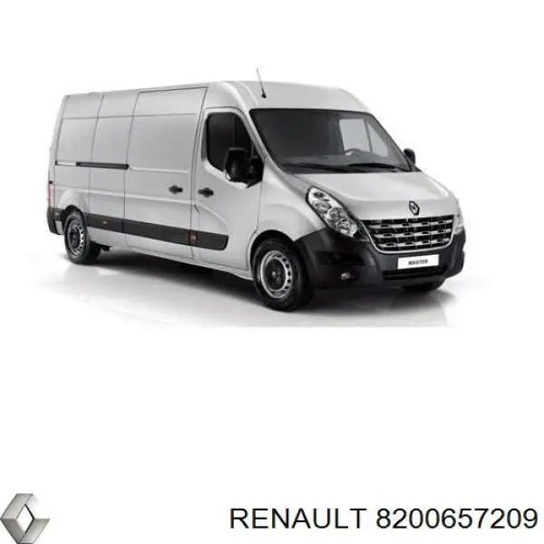Купити 8200657209 Renault (RVI) Установча панель передня