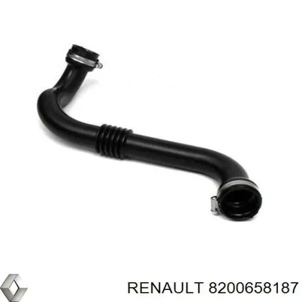 Шланг/патрубок интеркуллера Renault (RVI) 8200658187 ціна, від 114.09 USD