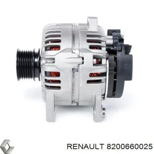 Генератор Renault (RVI) 8200660025 ціна, від 193.41 USD