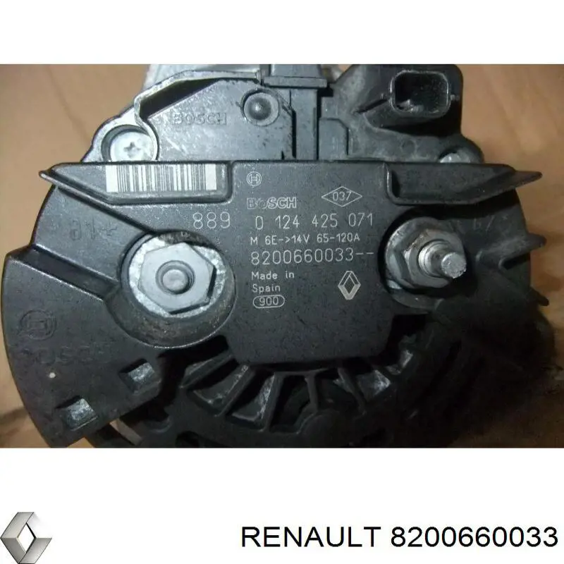 Генератор Renault (RVI) 8200660033 ціна, від 60.88 USD