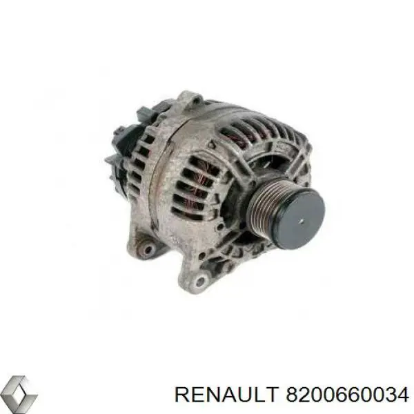 Генератор Renault (RVI) 8200660034 ціна, від 70.46 USD