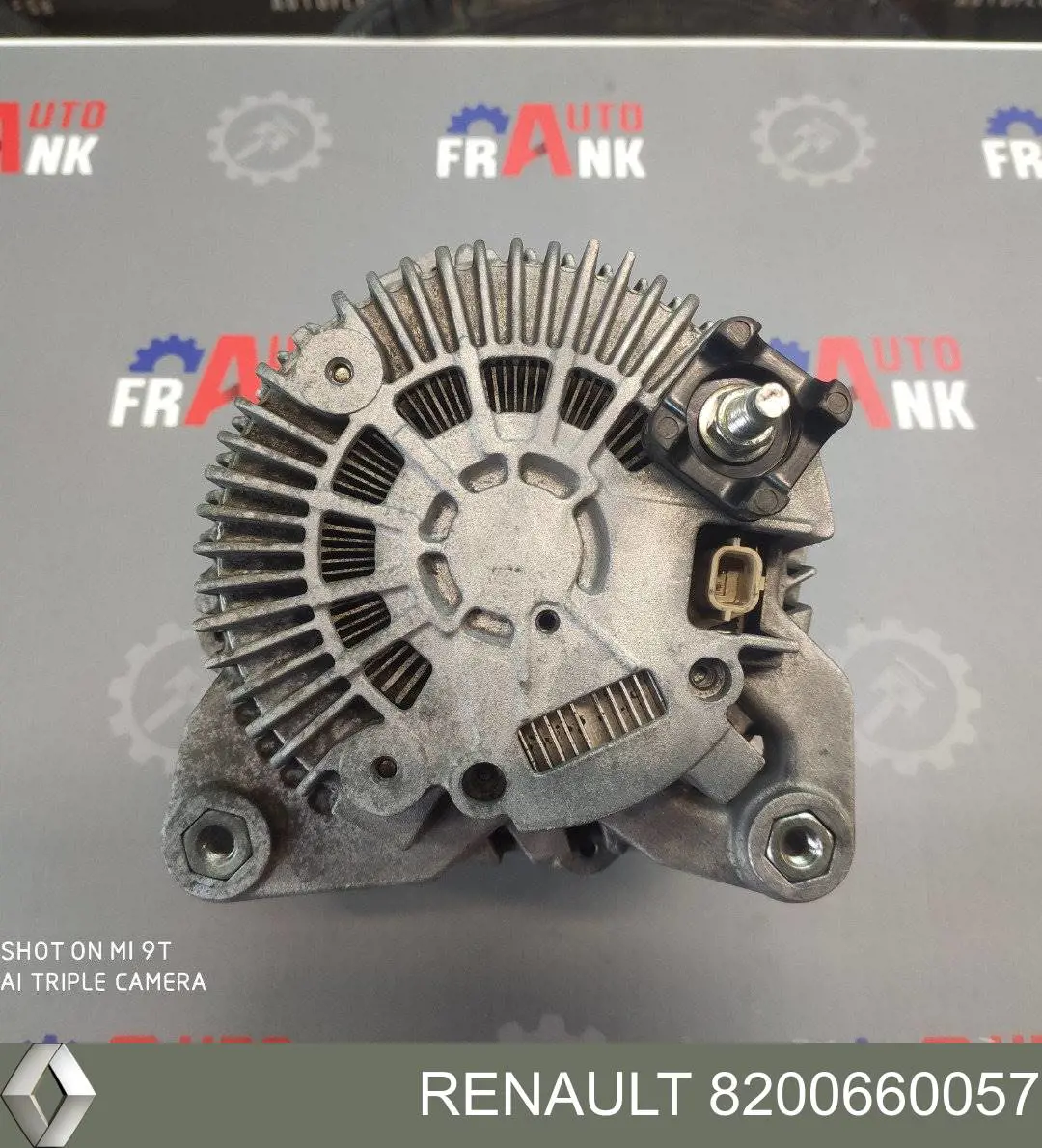 Генератор Renault (RVI) 8200660057 ціна, від 186.90 USD