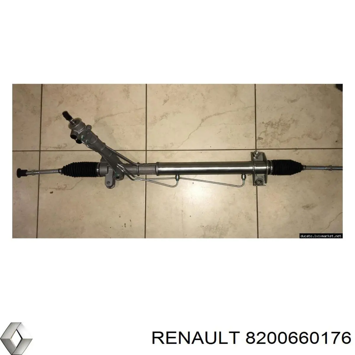 Рейка рульова 8200660176 Renault (RVI)