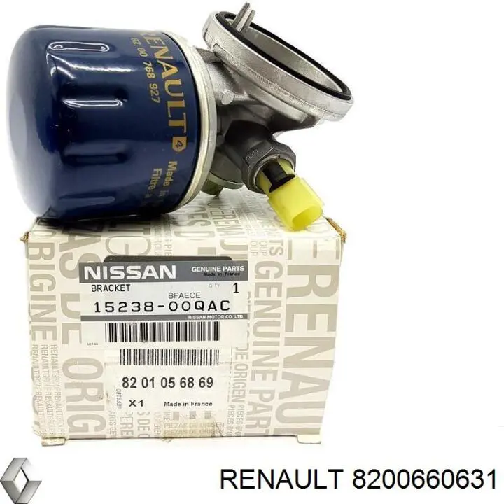 Купити 8200660631 Renault (RVI) Корпус масляного фільтра