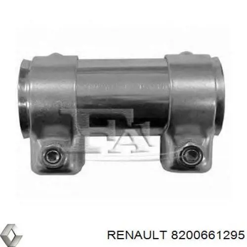 З'єднувальні елементи передні, система випуску Renault (RVI) 8200661295 ціна, від 6.17 USD