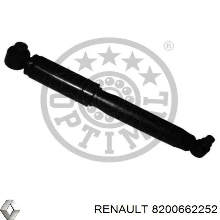 Амортизатор задній 8200662252 Renault (RVI)