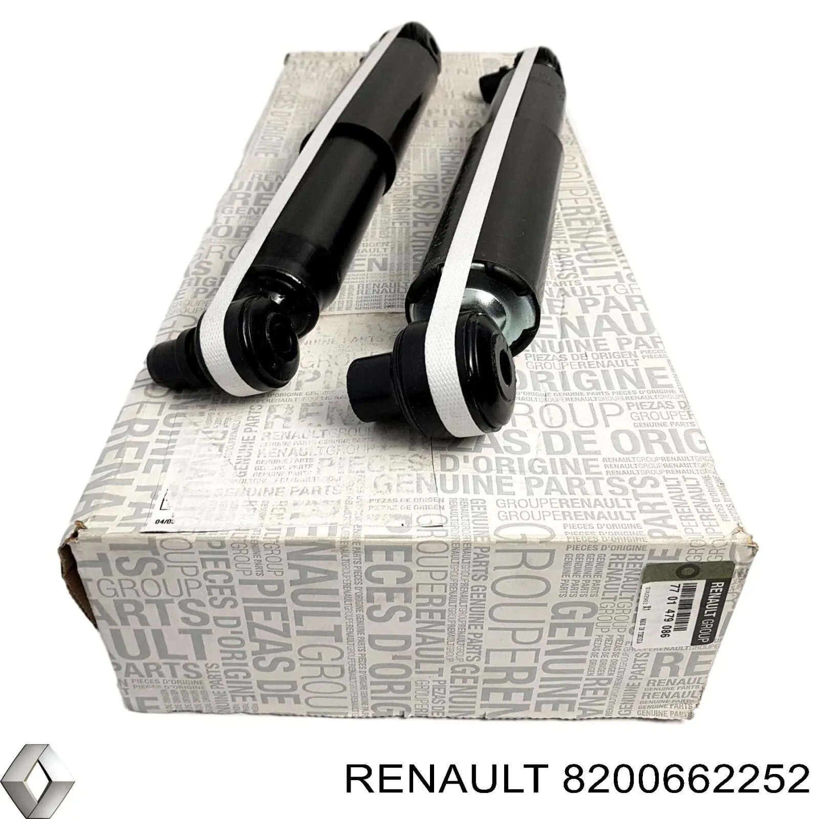 Купити 8200662252 Renault (RVI) Стійка амортизатора задня