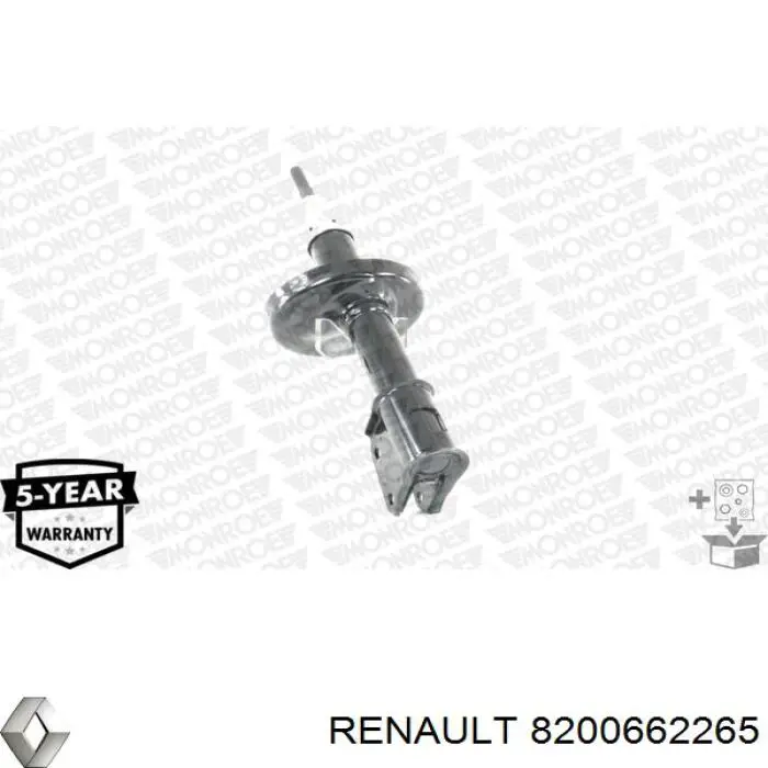 Купити 8200662265 Renault (RVI) Амортизатор передньої підвіски