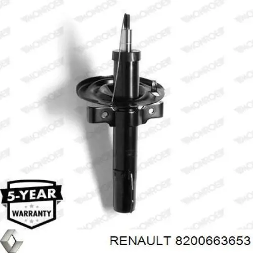 8200663653 Renault (RVI) амортизатор передній