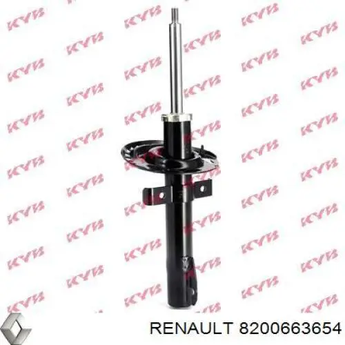 8200663654 Renault (RVI) амортизатор передній