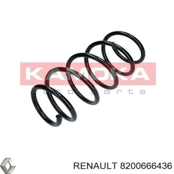 8200666436 Renault (RVI) пружина передня