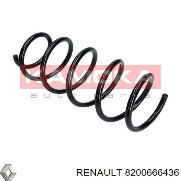 Пружина передня Renault (RVI) 8200666436 ціна, від 20.45 USD