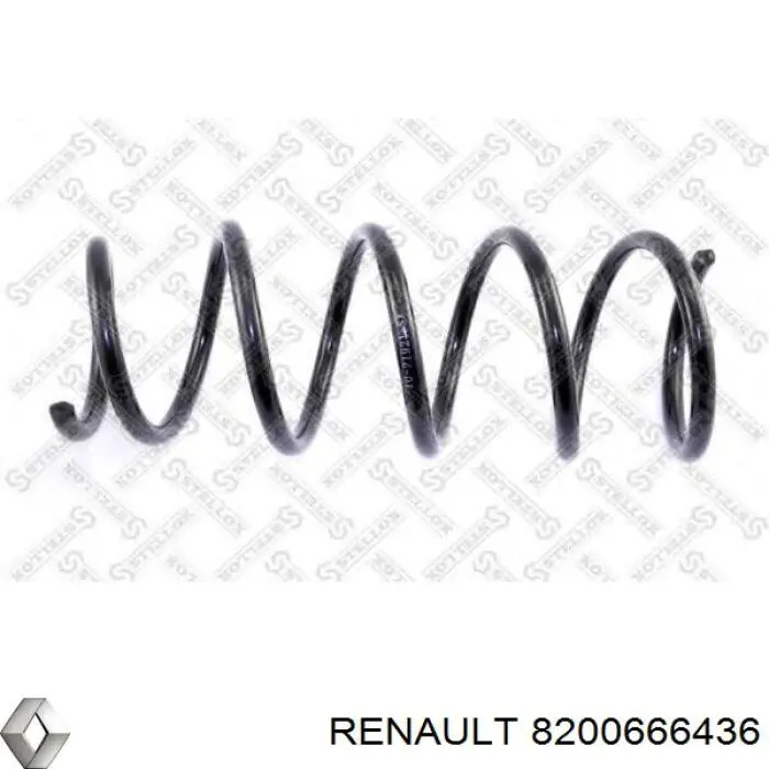 Купити 8200666436 Renault (RVI) Гвинтова пружина підвіска