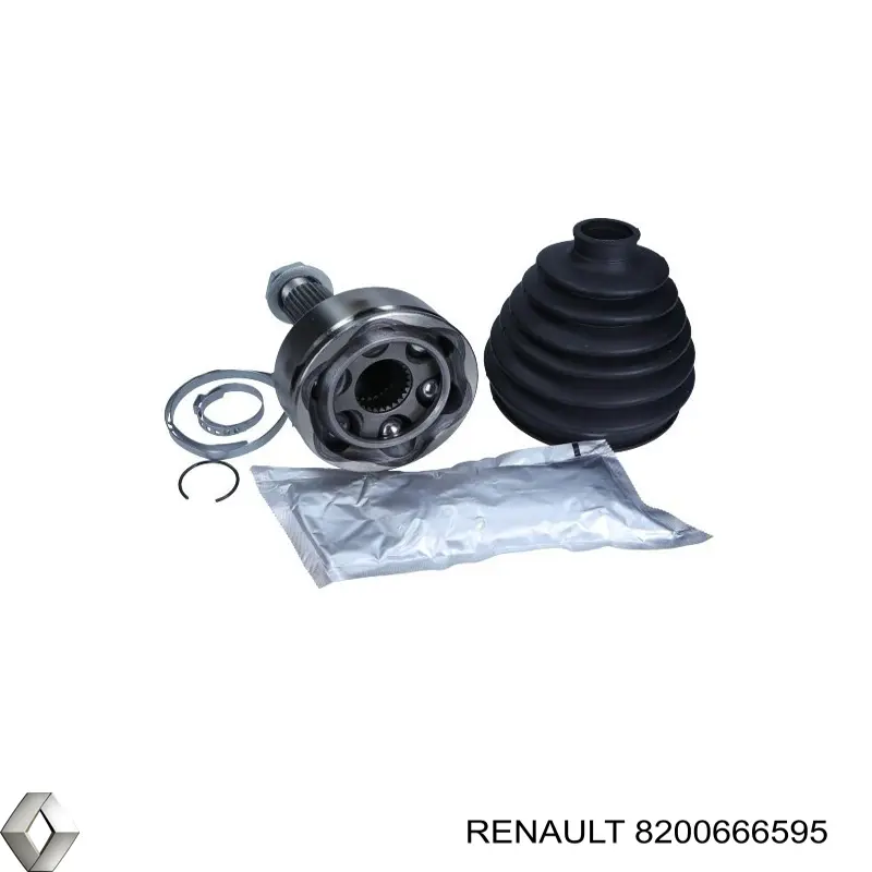 Купити 8200666595 Renault (RVI) Піввісь права